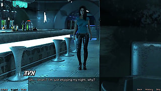 Stranded in Space - Date Night with Hot Blue Haired MILF