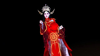 3D huge boobs mature milf naked her huge ass got fucked by BBC