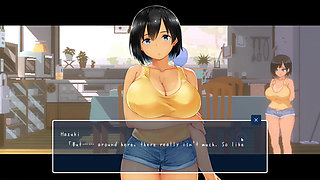 Hentai Game - Busty Woman’s Intense Summer Sex in the Countryside