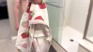 Bratty Stepsis Catches Stepbro Jerking & Locks Him in Chastity Cage - Femdom Punishment