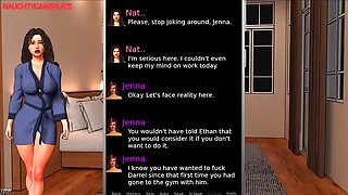 NaughtyGameplays Hotwife Cuckold: Wife Takes Huge BBC While Hubby Watches - Intense Interracial Lust