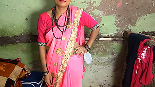 The priest's wife was fucked hard by her guru after making her suck his dick.