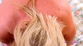 Auntjudys - Watching Your Busty Mature Wife Mrs. Amy Goodhead Getting Ready for Date Night