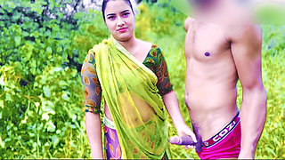 Stepsister Enjoy Sex in Farm, Indian Village Sex in Farm