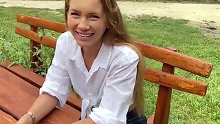 Open The Arse For A Stranger's Dick In The Car