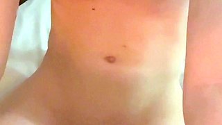Young amateur teen in solo masturbation getting kinky
