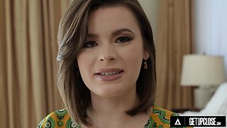 UP CLOSE - Congenital Sweetheart Dharma Jones Makes DILF Mike Mancini Jism On Her Butt During MOIST FUCKFEST