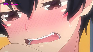 Hentai Anime Schoolgirl Caught in Library & Intense Public Encounter
