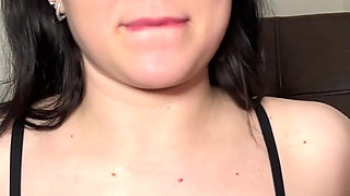 Cute Brunette Elison’s 11-min Big Tit Solo I Tit-fuck My Pink Toy & Ride It Deep Till I Cum!