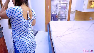 Pinki Chachi Hot Sex Video - Mature Indian Aunty Fucked Hard by Young Boy, Desi Affair