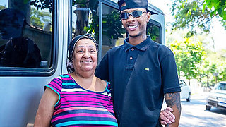 Fat Granny 72 Years Old Gets Anal BBC on Bus - Mature Anal & Cumshot