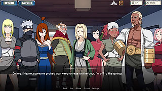 Naruto Hentai - Naruto Trainer v0.17.2 Part 72 Two Sexy Babes Playing by Loveskysan69