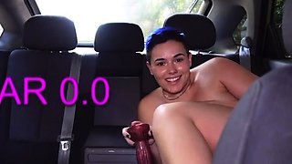 dildo in car