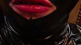 Masked Submissive Teen Anal Fever Waits for Her Master Part 1