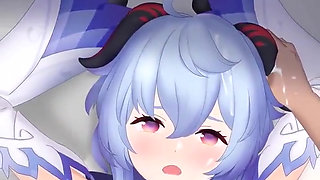 Ganyu BDSM Titfuck X Blowjob