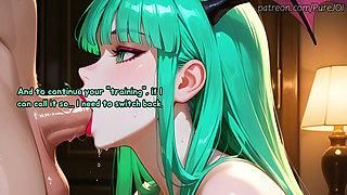 Morrigan Aensland comes to you to give you an unforgettable orgasm