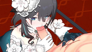 Honkai Star Rail - Ruan Mei X Caelus Passionate Sex - 3D Hentai Animation