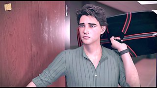 Game walkthrough featuring a visual novel with big tits and lots of adult fun