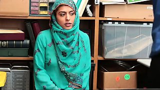 Caught flashing Hijab-Wearing Arab Teen Harassed For