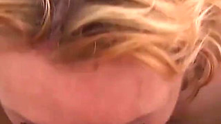 Hot milf Kelly Leigh POV deepthroat blowjob and cum swallow