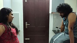 Indian Wife First Time Kitchen Fuck with Husband on Sofa - Homemade 4K Porn