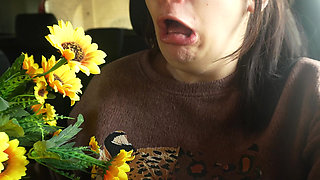 Sneezing Fit in the Car My Plastic Flower Allergy Reaction