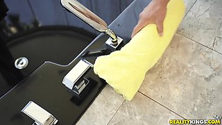 Tempting MILF beauty Abigail Mac breathtaking sex scene