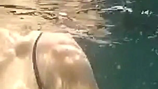 Swimming and Flashing in the Sea