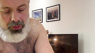 Daddy Bear Fucking a Chubby Girl