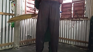 Stepson fucking stepmom village at home