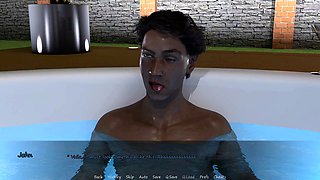 John’s cock smacks Jennifer’s face in this stepbrother scene