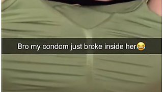 Girlfriend Cheats After Nights Outs Snapchat Cuckold Compilation