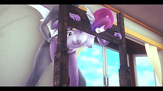 Furry Hentai Dragon Fucked by Tanuki - Japanese Asian Manga Anime Film Game Porn