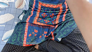 Desi Indian uncle fucking young virgin step sister fat pussy sex