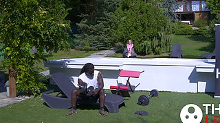 Eva Barbie Gets Rough BBC Anal Outdoors