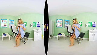 Big Boobed Blonde Masturbates With A Dildo In The Bathroom