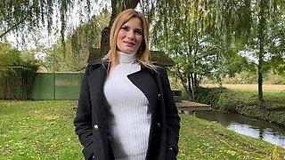 Rose's First Sex Tape at 26 - Huge Tits Anal & Cumshot