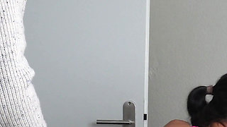 Paki Mix Fucked Hard on the Kitchen Table - Blowjob, Doggy & Cumshot Finish!