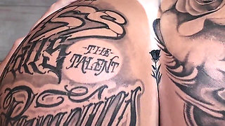 Hot Big Ass Inked Brazilian Rough Fucked and Cumshot! Thawany Alves