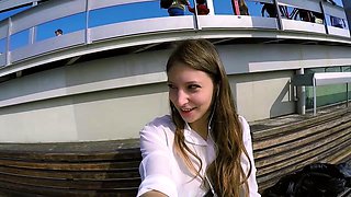 Teen Cute Italian Brunette Solo At