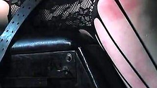 Petite Teen Snowbunny in Bondage Spanked by BBC Master