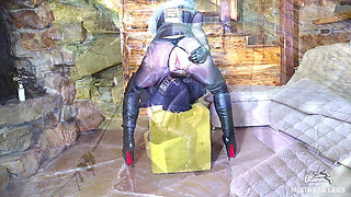 Nylon Facesitting - Full-mouth Creampie and Piss Feeding - Exclusive Extended Cut - Part-2