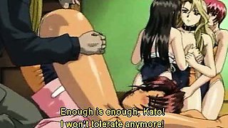 Stimulating blonde hentai girl getting pounded by her horny