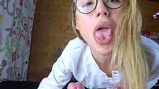 Amateur DP anal creampie and stockings closeup