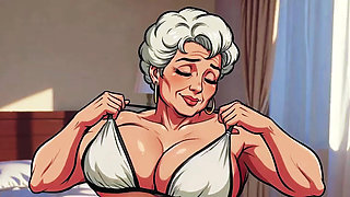Ai Granny Deep Cleavage Tease Close Ups