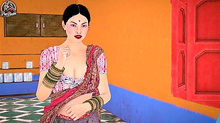 Indian couple shares intimate moments featuring Piya Bhabhi and explores their desires