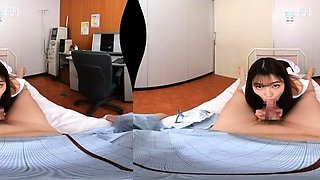 Amateur Asian masturbates through her panties