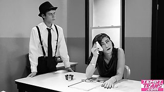 Detective Kaleb Stryker Eventually Poke Merry Widow Domino Presley