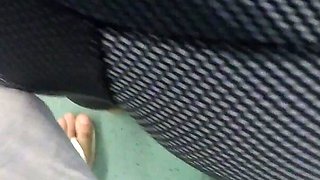 Horny Stepmom Touch a Stranger in Train! Should I Tell My Stepdad This?