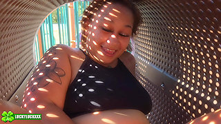 Lucky Gurl Nicole Santana - Playground Car Sex